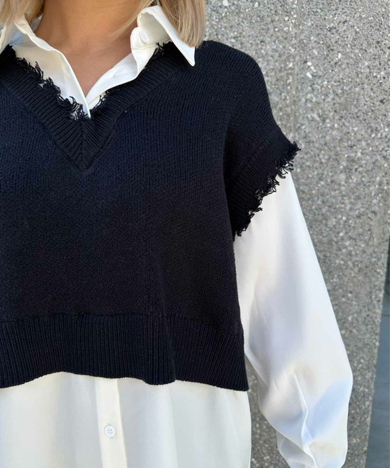 【2024年最新】海外限定の人気アイテム タグつき新品】アメリヴィンテージ ニットドッキングシャツ まがっ 小物