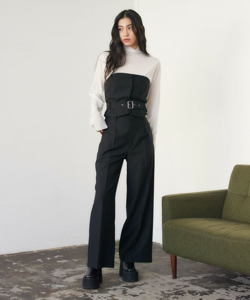 黒、バックリボンスリット、短めパンツサイズ40 楽天市場】【期間限定：4,510円→2,390円！】 美脚見え サイド