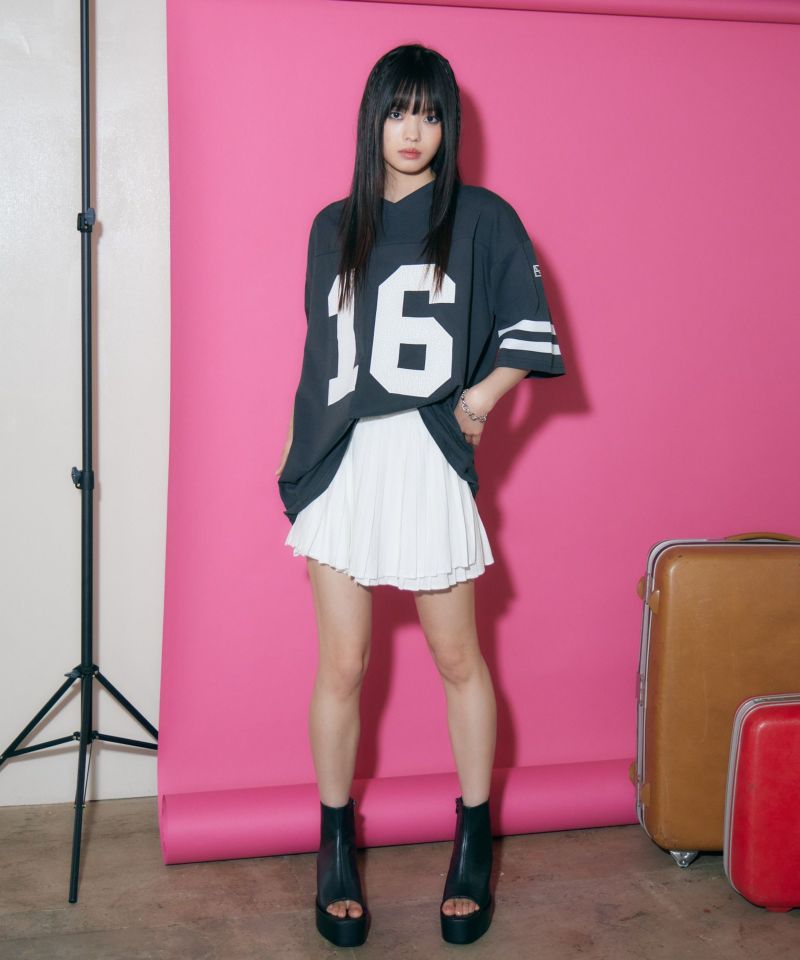 シフォンミニスカート | レディスファッション ENVYM（アンビー