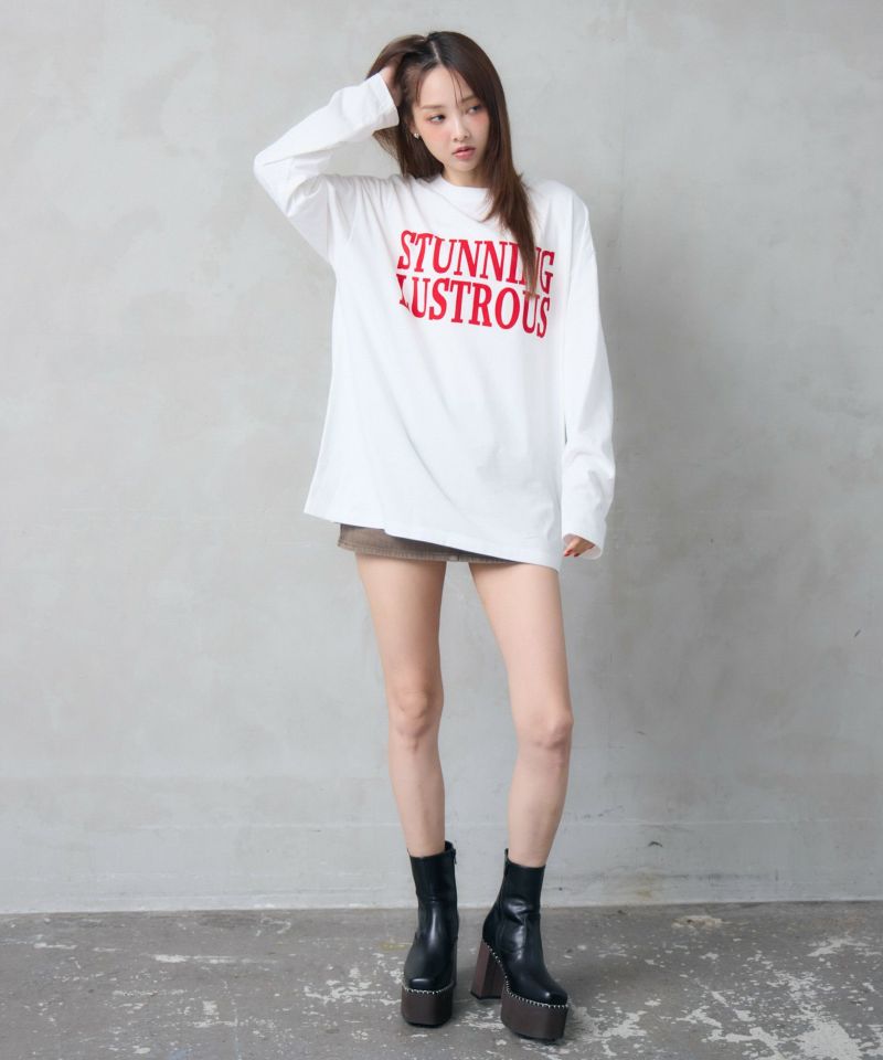 ENVYM ステッチ厚底ブーツ ENVYM ステッチ厚底ブーツ