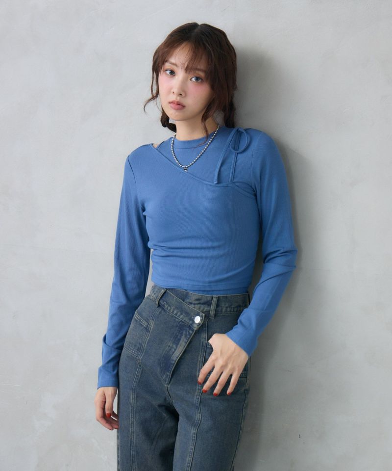 tシャツ レイヤード風テレコ / 1215260802 レディース tシャツ レイヤードテレコ半袖トップス レディース : ZOZOTOWN