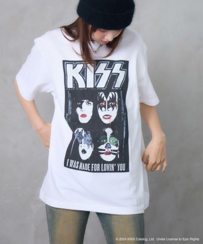 KISS Tシャツ Lサイズ PYRAMID製 楽天市場】キッス kiss Tシャツ ワイドシルエット オーバー