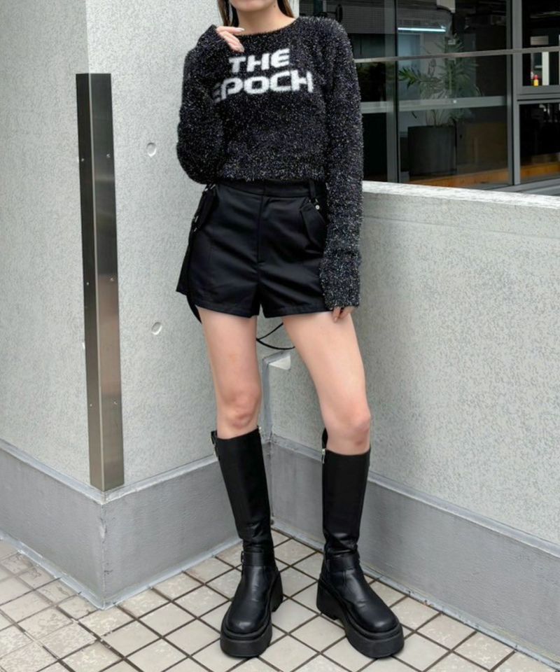 CECI Mc BEE ブラックサスペンダーショートパンツ CECI Mc BEE ブラックサスペンダーショートパンツ - メルカリ