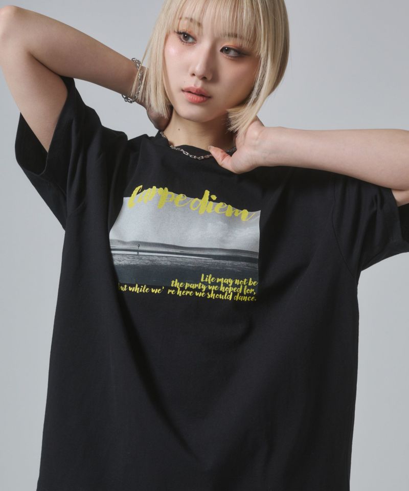フォトプリントBIGTシャツ | レディスファッション ENVYM