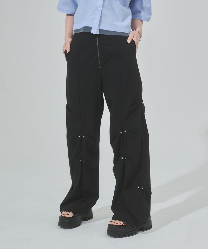 タックナイロンパンツ | レディスファッション ENVYM（アンビー）公式