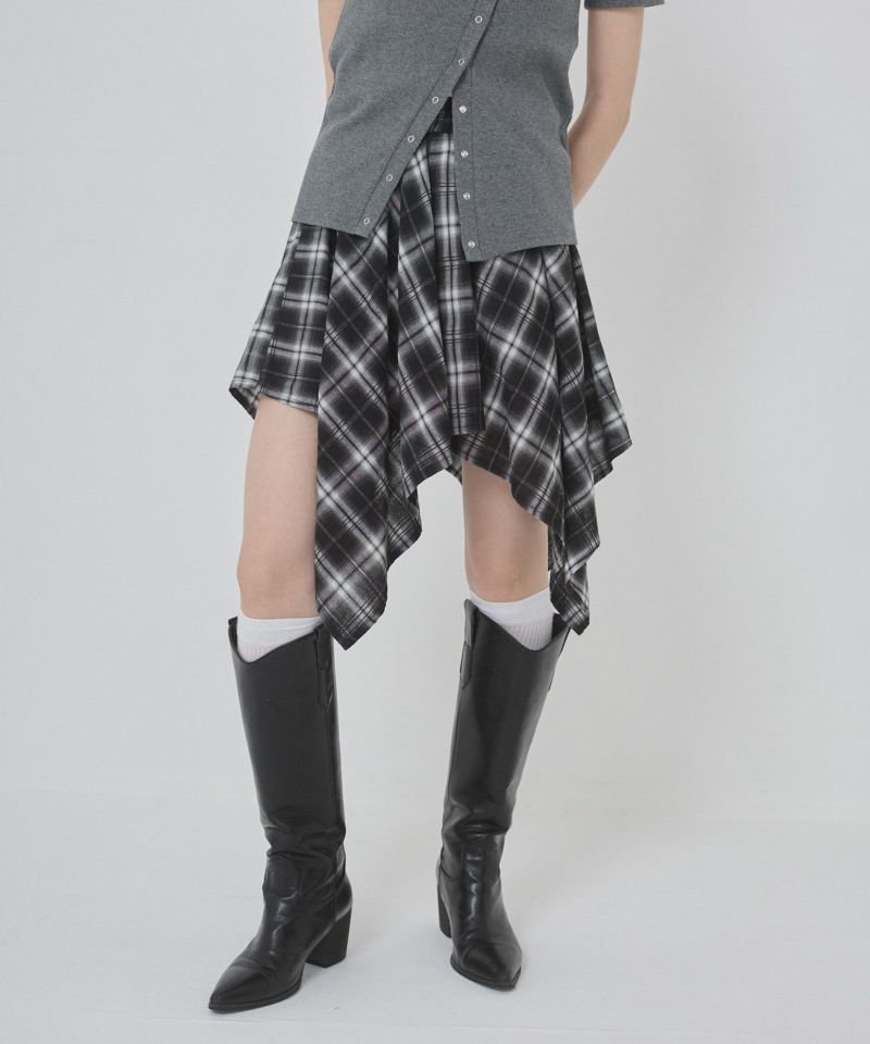 ENVYM ×AIMI コラボスカート　黒 ENVYM スカート スリットロングプリーツSK : ZOZOTOWN Yahoo!店