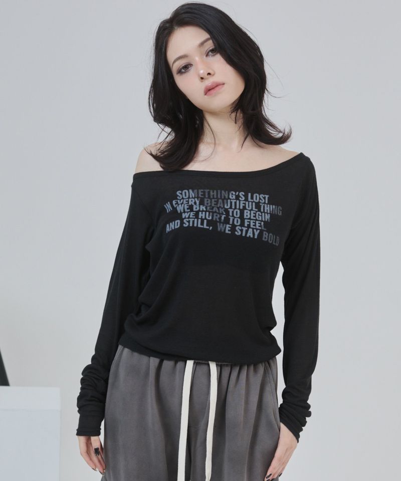 WILLFULLY 2way シアートップス WILLFULLY official web store（ウィルフリーコウシキツウハン